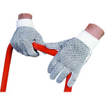 String Knit Glove W/PVC Dots Large #8891
