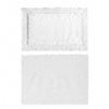 PLACEMAT 10X14 STRAIGHT EDGE WHI 1000