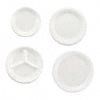 PLT FOAM UNCOAT 3COMP 10.25IN 125/PK 4/CS