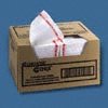 M-DTY FOODSERVICE TWL 13X21 RED/WHI 150/