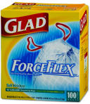 GLAD FORCEFLEX DRUM KITCHEN BG 13GL .95MIL