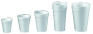 FOAM CUP 6 OZ USES LID 6JL WHI 40/25