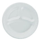 FOAM PLT 10.25 IN WHI 4/500