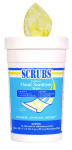 SCRUBS ANTIMIC HAND WIPES LEMON 6/120
