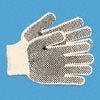 MENS PVC-DOT STR ING KNIT GLOVE LG DZ