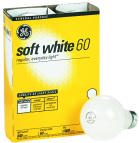 LIGHTBULB 60W WHI  4/PK