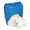 BLEACHED KNIT RAGS- BOX 25 LBS