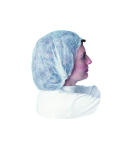 HAIRNET LG SPUN-BONDED WHI 100