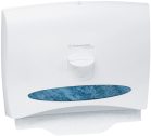 LEV-R-MATIC PUSH-LEVER SEAT CVR DSP WHI