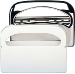 TOILET SEAT CVR DSP 16X3.25X11.5 PLAS WHI