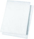 L-DTY SCOUR PAD 6X9 WHI 20