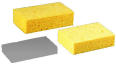 CELLULOSE SPONGE LG 4.27X7.8X1.55 BEI 24