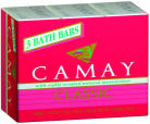 CAMAY SOAP 4OZ BAR INDV WRAP 16/3