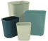 FIRE-RESIST WASTEBASKET 28 QT BLA 6/CTN