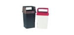 GLUTTON HI-TRAFFIC WASTE CNTNR 56 GL BRO 4
