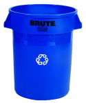 BRUTE RECYCLING CNTNR 44 GL BLU 4/CTN