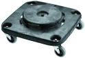 BRUTE SQ DOLLY FOR 28/40/50 GL CNTNRS BLA