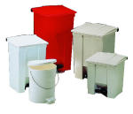 MEDCL WASTE STEP-ON CNTNR 16.25X15.75X17.1