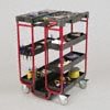 LADDER CART 500 LB MAX 31.5L STEEL & FOAM