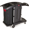 COMPACT FLD HOUSEKEEP CART 51.75X22X44 BLA
