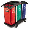 UNIVERSAL RECYCLING BAG SET OF 3 RED,GRN,B