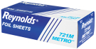 METRO FOIL SANDWICH WRAP12X10.75 6/500'S