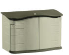 HORIZONTAL STORAGE SHED 55X28X36 TAUPE/GRE