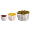 PLEATED SOUFFLE CUP 1.25  OZ PPR WHI 20/25