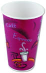 BISTRO CUP PPR HOT 8OZ 50/PK 20/CS