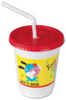 12OZ KIDS CUP,LID,STRAW CRITTERS DESIGN 25