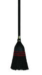 LOBBY BRM 30X.75 DIA 6WWOOD BLA BRISTLES D