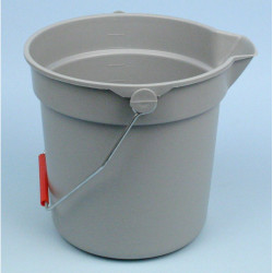 BRUTE BUCKET RND 10 QTGREY 5510