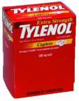 EX-STRENGTH TYLENOL DSP BX 50/PK 2PK/BX