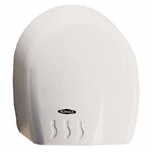 CUB AUTO HAND DRYER 115V SURF-MNT PLAS WHI