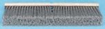 PUSH BROOM 24 IN FLAGGED POLY BRISTLES GRA