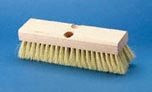 TAMPICO DECK BRUSH 10 IN WHI 12