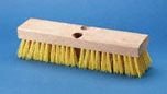 DECK BRUSH 10 IN PLAS CRM 12