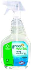 GREENWORKS GLASS SURFACE CLNR, 12/32OZ