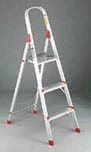 EURO PLATFORM LADDER 3 FT ALUM