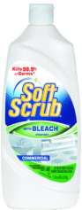 SOFT SCRUB CLNR W/ BLEACH DISINF BTL 6/36
