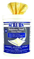 SCRUBBS S/S CLNR WIPE 6/70CT