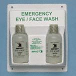 DBL EYE/FACE WASH STATION 11X4X13