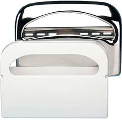 TOILET SEAT CVR DSP 16X3.25X11.5 CHRM