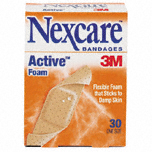 NEXCARE ACTIVE FLEX FOAM BANDAGE 1X3 30/BX