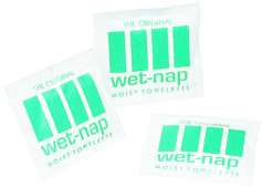 WETNAP INDV. PKTS POLYBG 10/100