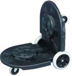 BRUTE TANDEM DOLLY 44GL 8IN WHEELS BLA