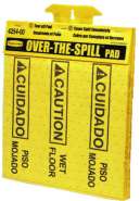 ABSORB SPILL CVR PADS YEL 12 PK/CTN