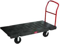 H-DTY PLATFORM TRUCK 60X30 2000 LB 8 IN BL