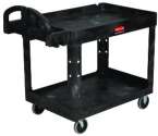 UTILITY 2-SHELF CART 45.25L 33.25H 500 LB