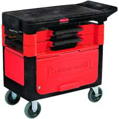 TRADES CART W/ LOCK CABINET 38X19.25X33.4